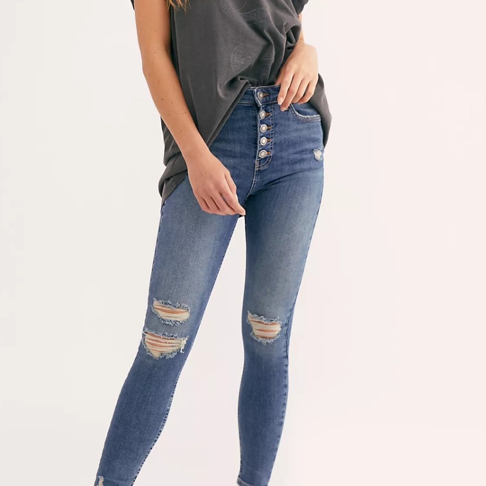 Free People Size 29 Skinny Jeans